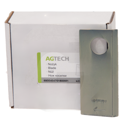 Nóż nożyk kosiarki dyskowej prawy 110x47x4 - opakowanie 25szt.