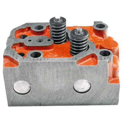 Głowica silnika z zaworami do ciągnika Zetor 5211/7245