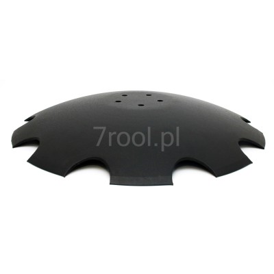 Zestaw: talerz 560 mm z piastą bezobsługową - 5 otworów