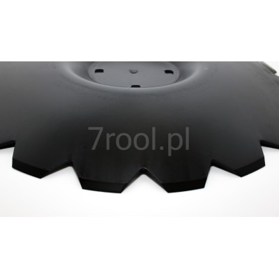 Zestaw: Talerz 460 mm i kompletna piasta 4-otw do Unia ARES T L