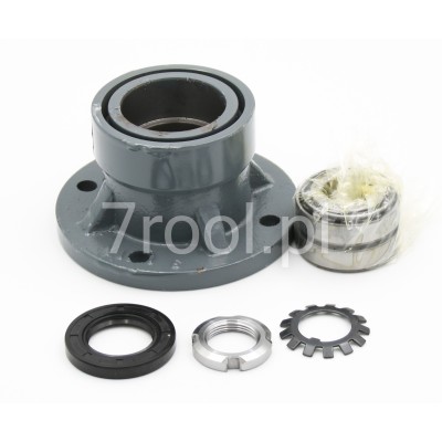 Zestaw: Talerz 460 mm i kompletna piasta 4-otw do Unia ARES T L