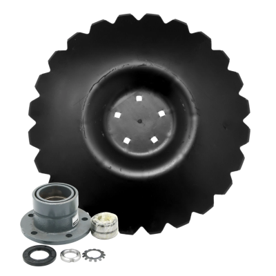 Zestaw: Talerz 510 mm i piasta niska 5-otw. do Unia Ares T XL