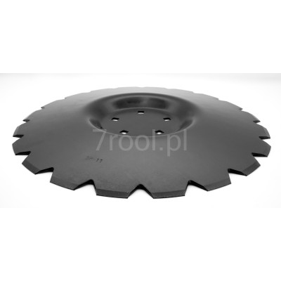 Zestaw: Talerz 510 mm i piasta niska 5-otw. do Unia Ares T XL