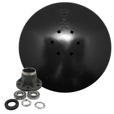 Zestaw: Talerz 460 mm gładki z piastą 6-otworową do Unia KOS