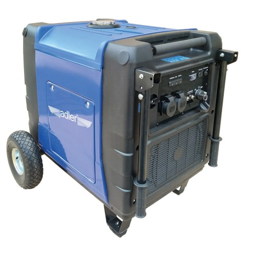 Agregat prądotwórczy inwertorowy Euro5 z rozrusznikiem elektrycznym 230V AD-7000S