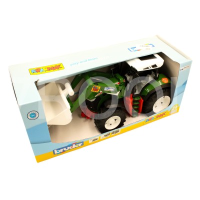 Zabawkowy Ciągnik ROADMAX z ładowaczem czołowym – Bruder 3451