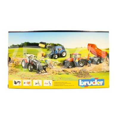 Zabawkowy ciągnik Case IH Optum 300 CVX – Bruder 3190