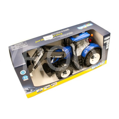 Zabawkowy Ciągnik New Holland T7.315 z ładowaczem czołowym – Bruder 3121