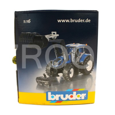 Zabawkowy Ciągnik New Holland T7.315 z ładowaczem czołowym – Bruder 3121