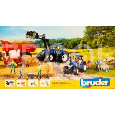Zabawkowy Ciągnik New Holland T7.315 – Bruder 3120
