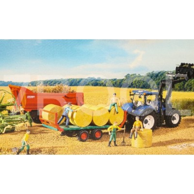 Zabawkowy Ciągnik New Holland T7.315 z ładowaczem czołowym – Bruder 3121
