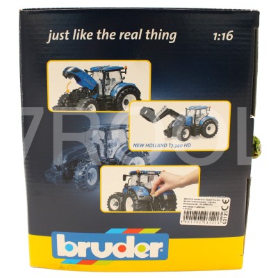 Zabawkowy Ciągnik New Holland T7.315 z ładowaczem czołowym – Bruder 3121