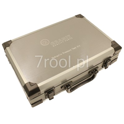 Walizka z 2 manometrami cyfrowymi – zestaw diagnostyczny hydrauliczny 700 bar