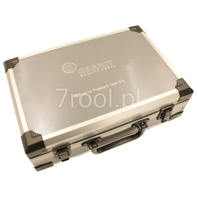 Walizka z 3 manometrami cyfrowymi – zestaw diagnostyczny hydrauliczny 160 / 700 bar