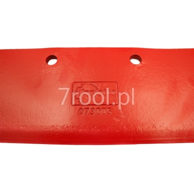 Lemiesz pługa KVERNELAND 16" lewy – 073005 (bez dłuta)