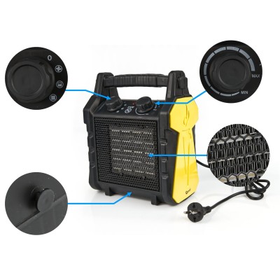 Nagrzewnica elektryczna ceramiczna - grzejnik 2KW