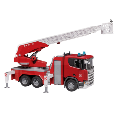 Zabawkowy wóz strażacki SCANIA z drabiną 3591