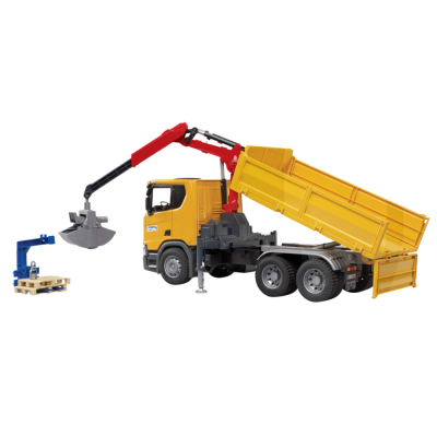 Zabawkowa ciężarówka Scania z ramieniem 3551