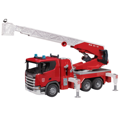 Zabawkowy wóz strażacki SCANIA z drabiną 3591