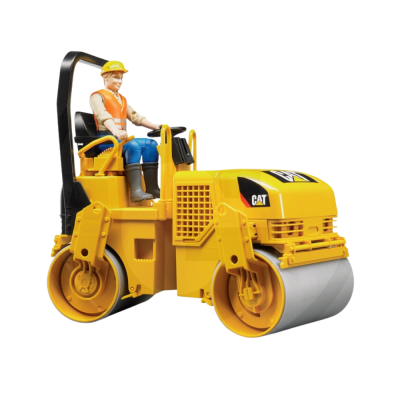 Zabawkowy walec wibracyjny CAT Tandem 2433