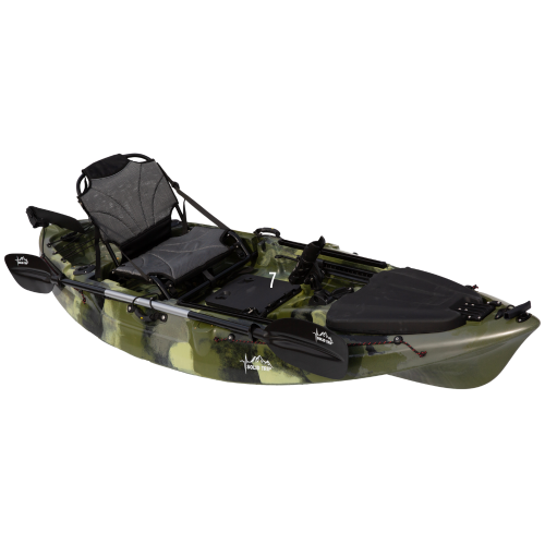 Kajak wędkarski ze sterowaniem pedałowym - CARP