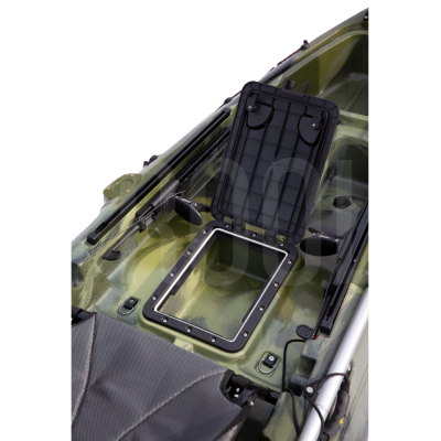 Kajak wędkarski ze sterowaniem pedałowym - CARP