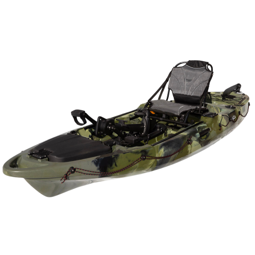 Kajak wędkarski z napędem pedałowym - SHARK