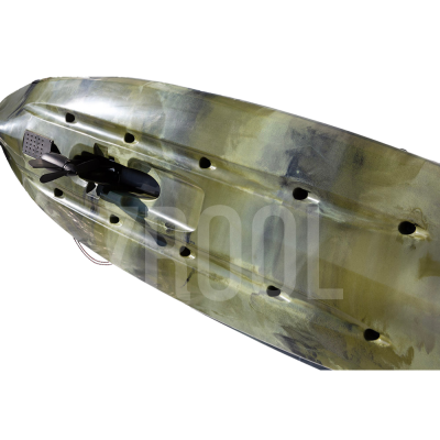 Kajak wędkarski z napędem pedałowym - SHARK