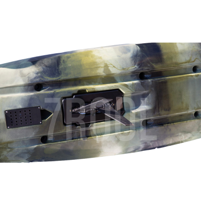 Kajak wędkarski z napędem płetwowym, jednoosobowy - PIKE