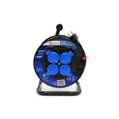 Przedłużacz elektryczny 25m 6A 250V IP44