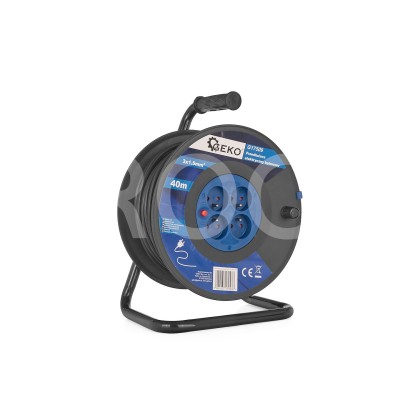 Przedłużasz elektryczny 40m 16A 250V IP20