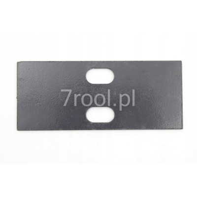 Blacha zagarniająca, skrobak Pottinger 50x120x3 mm 0060800