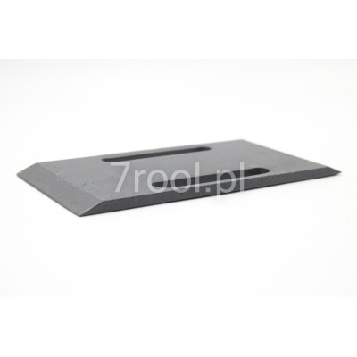 Blacha zagarniająca, skrobak wału Niemeyer 145x70 mm 034102