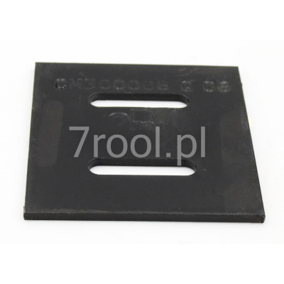 Blacha zagarniająca, skrobak wału Maschio 90x95x4mm M27100539R