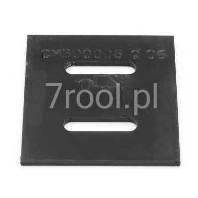 Blacha zagarniająca, skrobak wału Maschio 90x95x4mm M27100539R